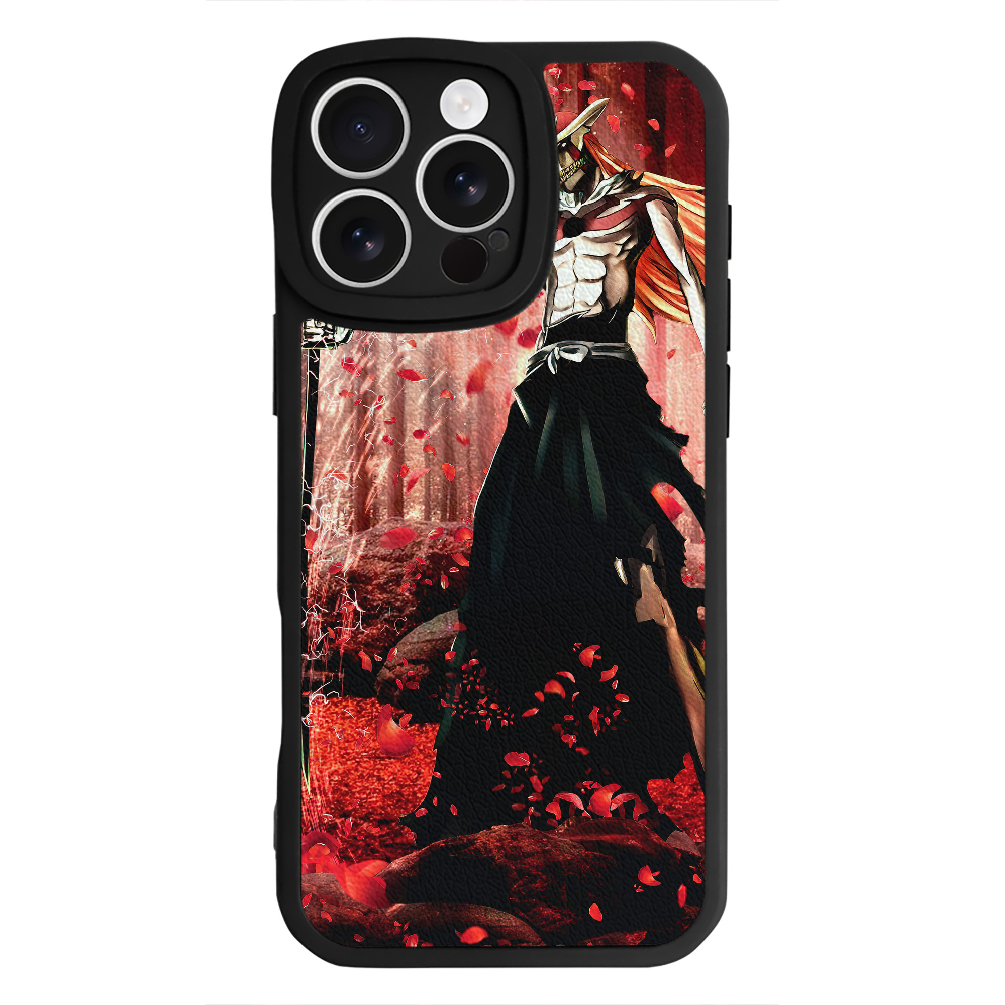 （画像用） ブリーチ BLEACH 【iPhone 16シリーズ対応】シリコンスマホケース（レザー調） 材質：シリコン